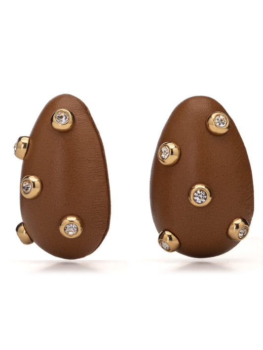 Brinco Convexo Caramelo